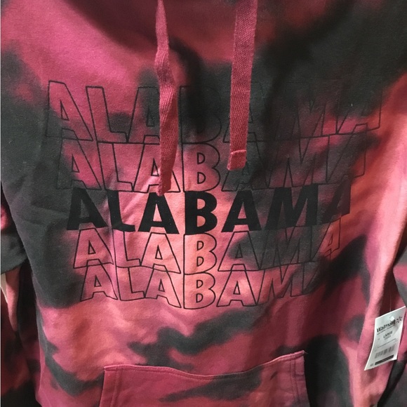 University of Alabama Men’s Hooded Fleece Lined Sweatshirt Size Large - Picture 3 of 5